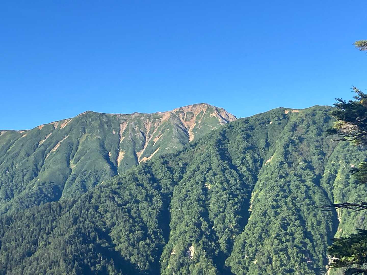 今日の目標、大天井岳🤗
大天荘もしっかり見えますね。
