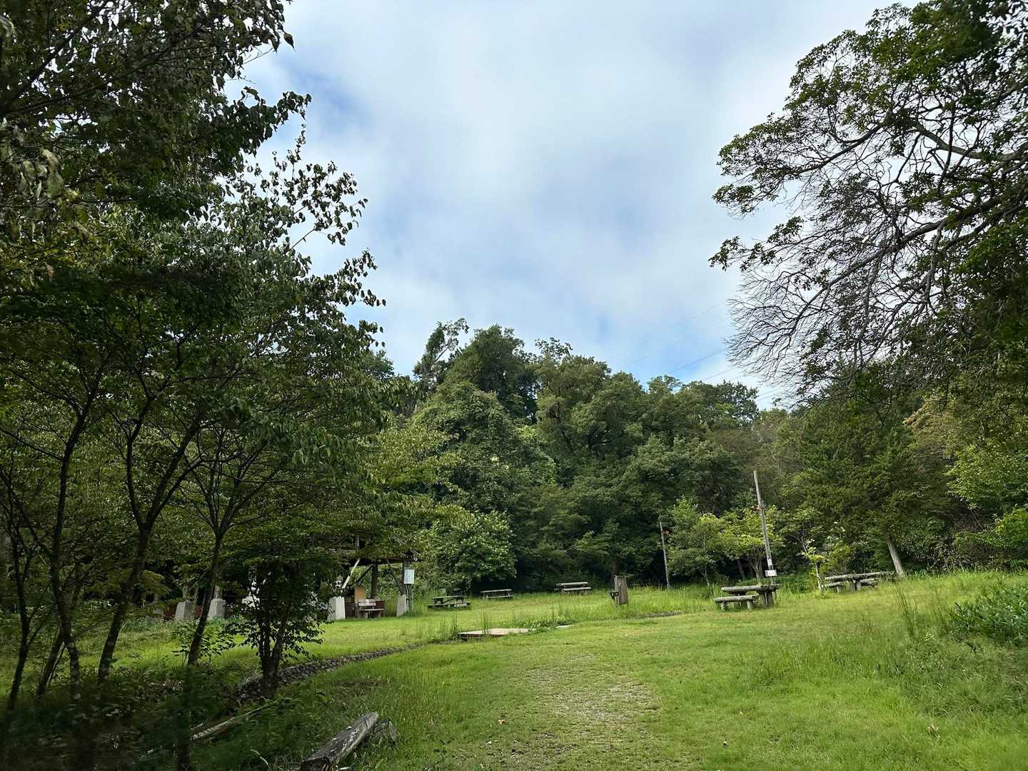 キャンプ場がありました⛺️✨
整備されておりピザ窯もありました🍕✨👍