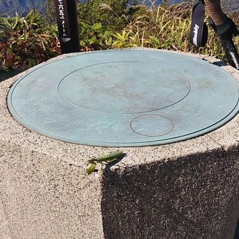 頂上の山座同定盤