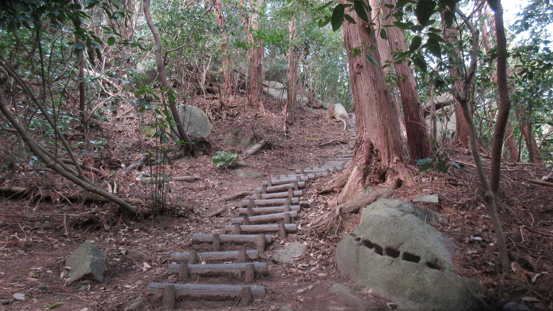 師吉公民館バス停-可也山登山口-石切場跡-可也山-遊歩道親 周回コースの写真