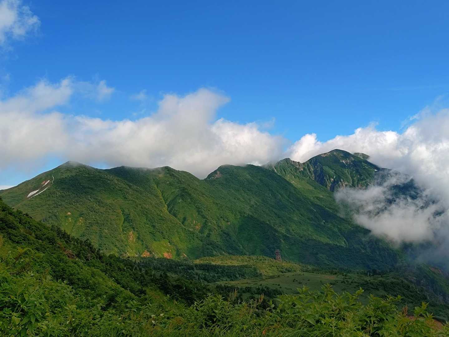 別当出合登山口-油坂ノ頭-別山 往復コースの写真