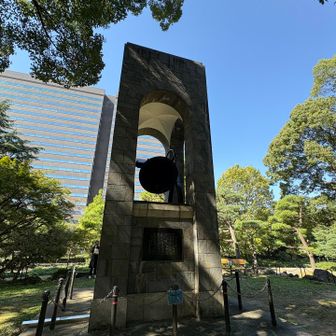 自由の鐘　ちょうど鳴ってました🔔