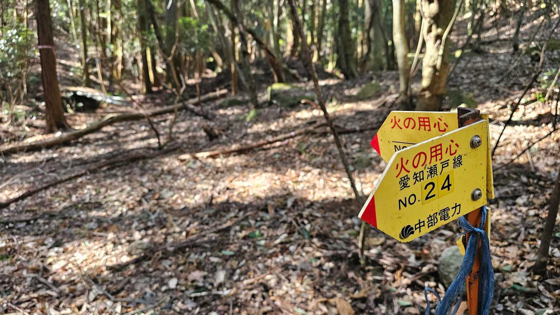 ここを左に行き橋を渡る