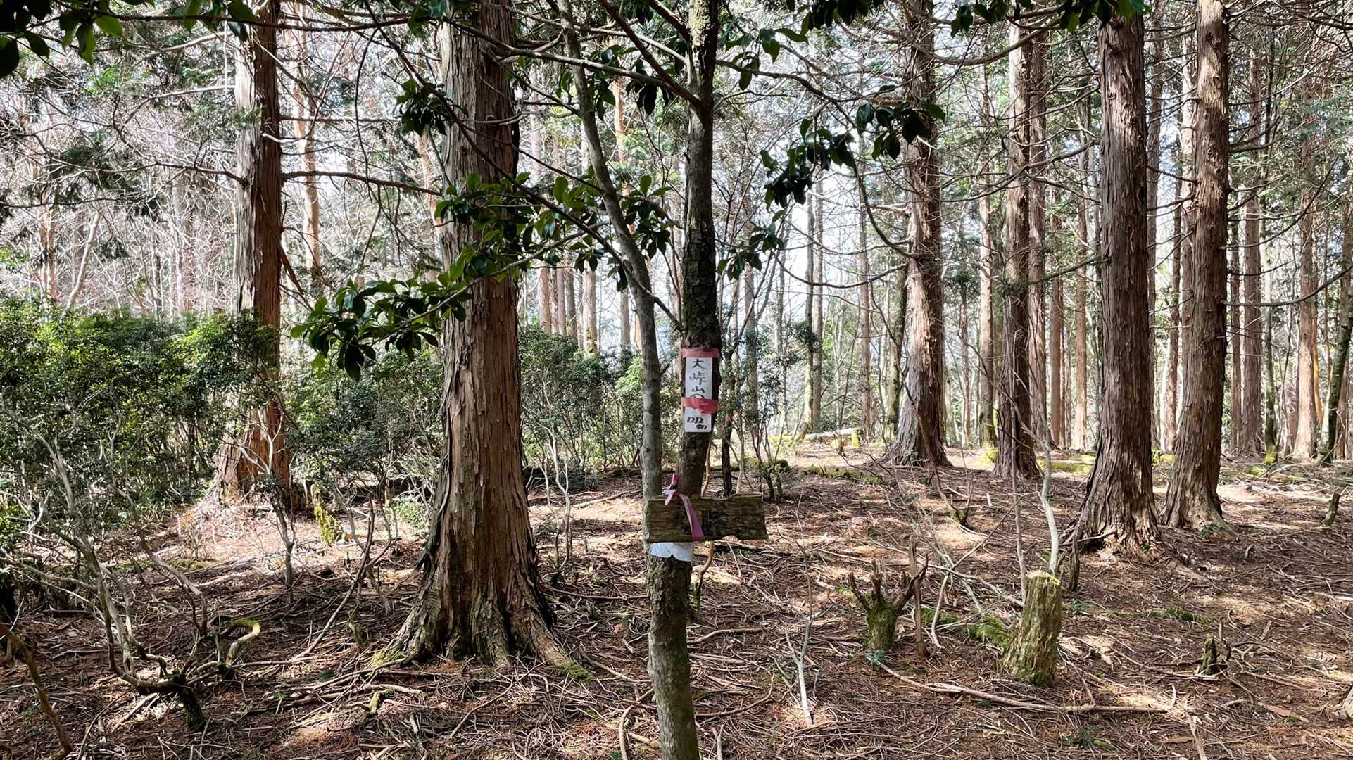 大峠山⛰到着