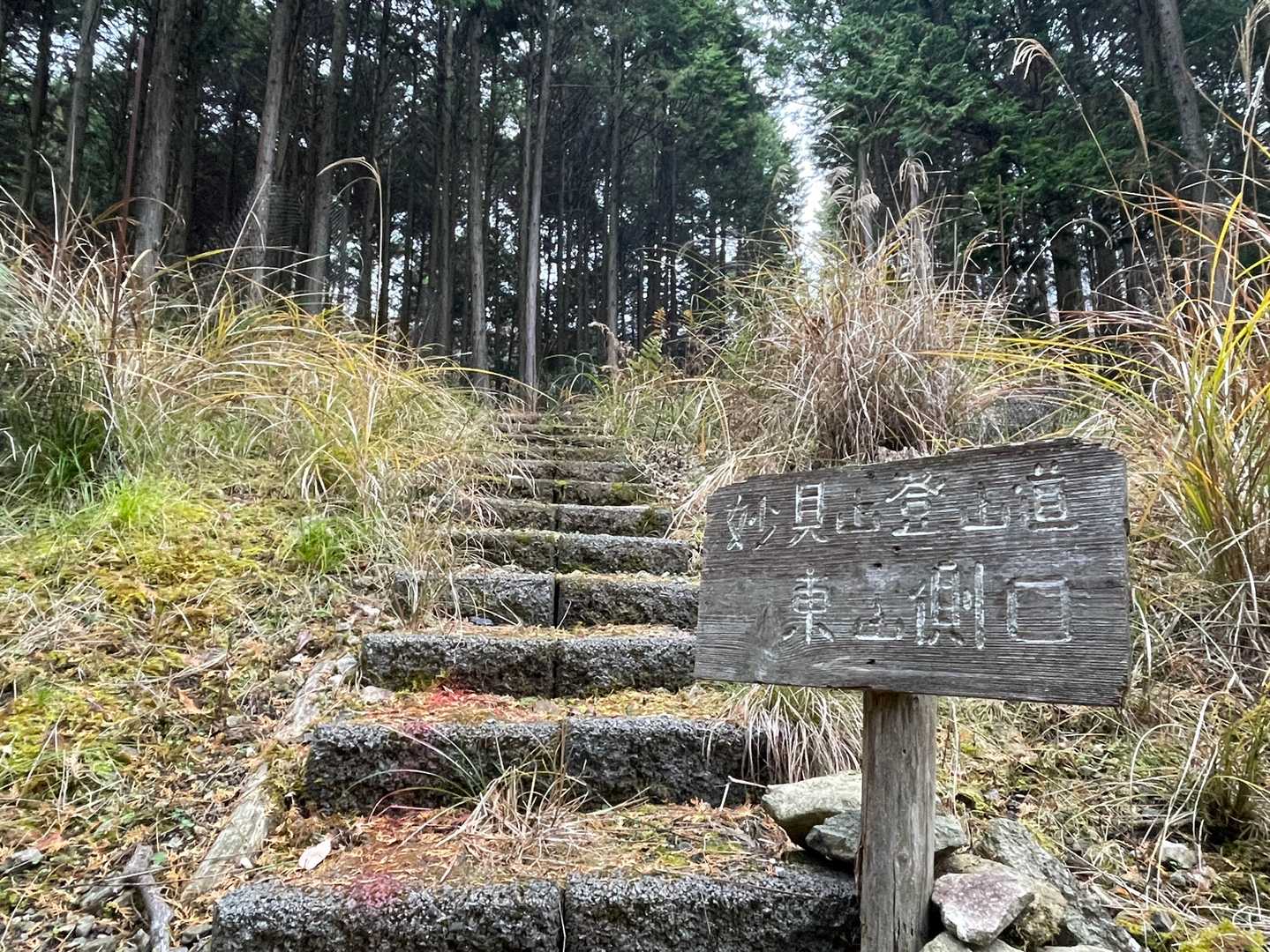 東山登山口⬆️