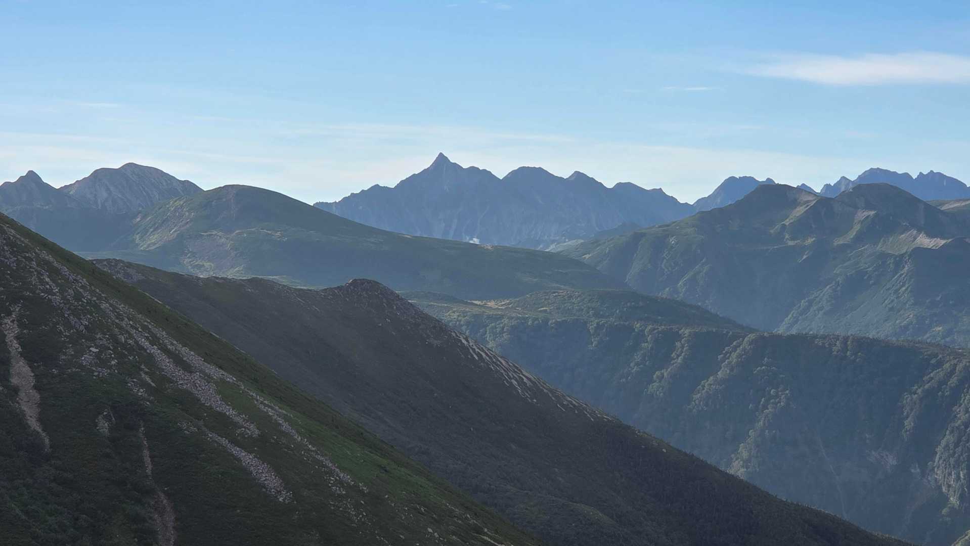 槍・穂高連峰、アップ👍️
あ～、こでらんね🥰
