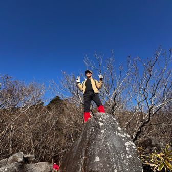 那岐登山初です