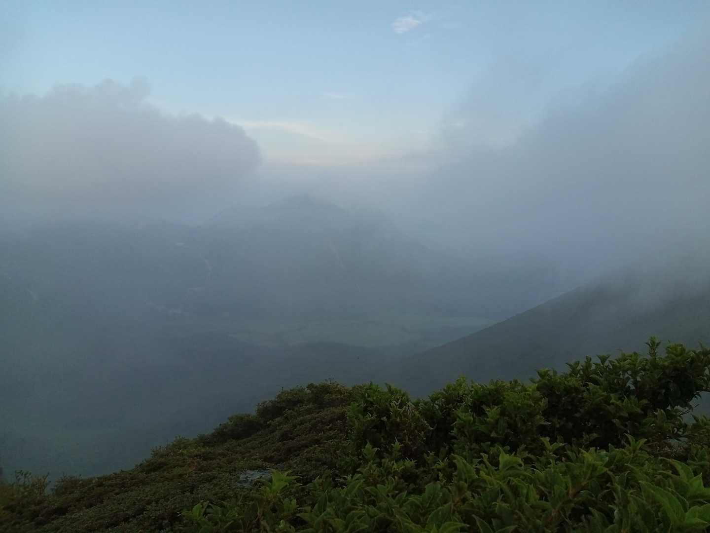 大船山 往復コースの写真