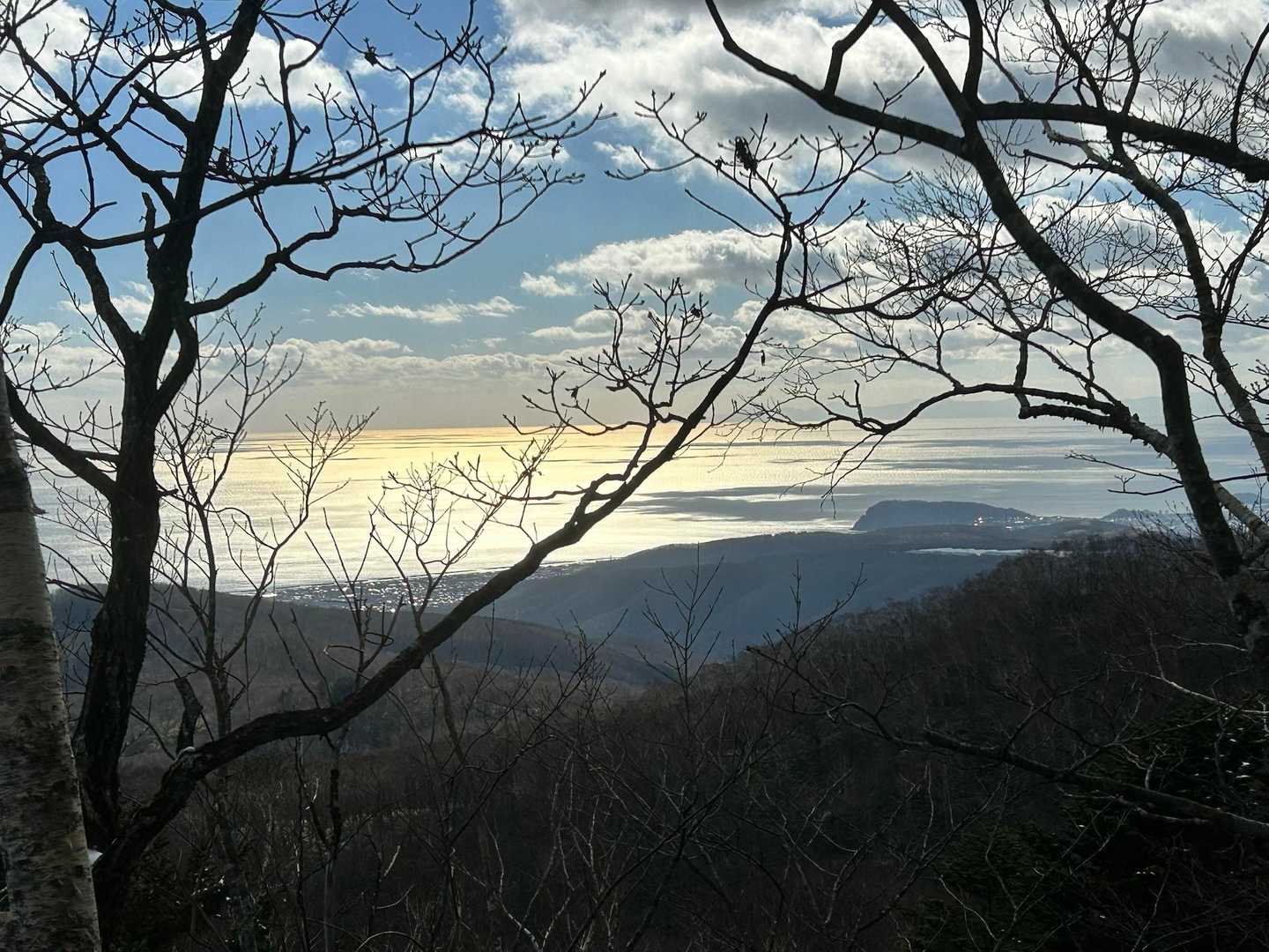 室蘭方面と海🌊