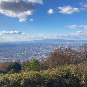 生駒スカイラインの展望スポット②