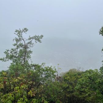 下山時にはなんとなく見えてきた下界の景色