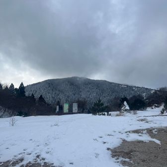 武奈ヶ岳を振り返る