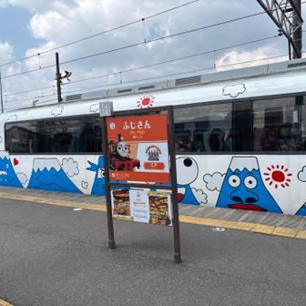 富士山駅にいた列車