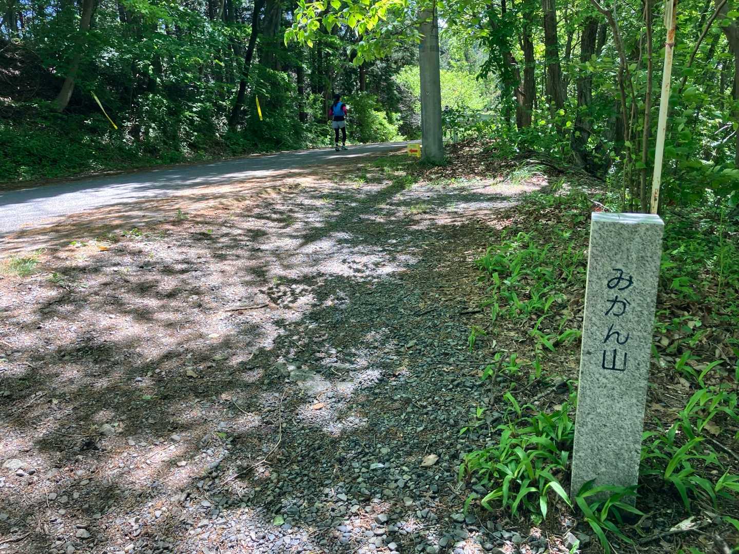 ここまで、ロードの登りで、なかなかハード