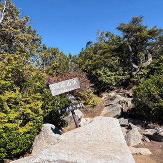 水の塔山はこぢんまりした山頂