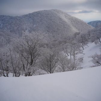 天狗岩・藤原岳方面