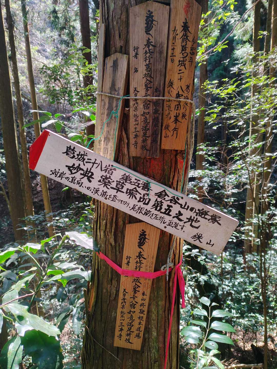 第5経塚遙拝所に到着