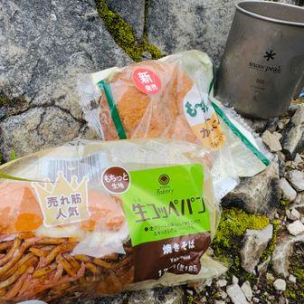 本日はお手軽にパンのみ（1個で足りた）