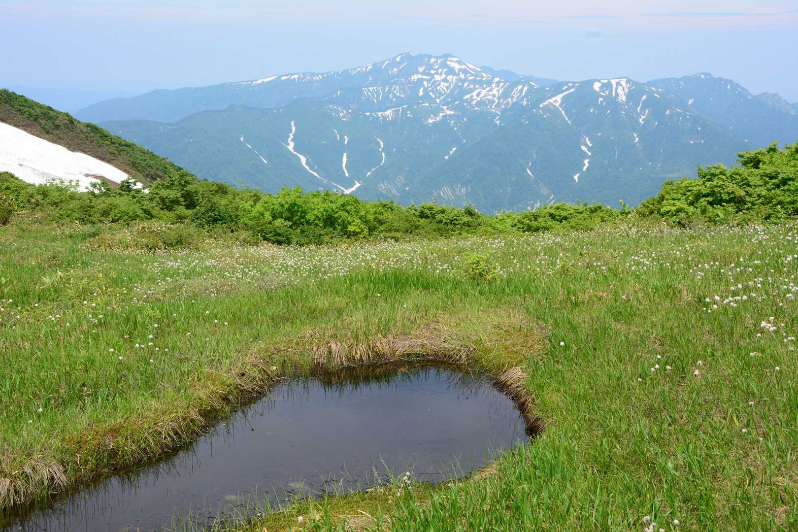 田子倉只見沢登山口-剣ヶ峰-浅草岳 往復コースの写真