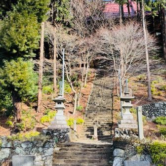 高山不動の参道。今回は、コレが一番の難所でした。💦