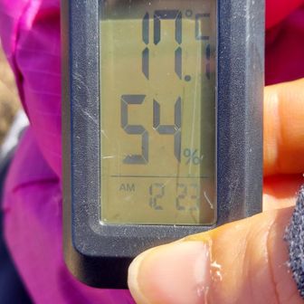 今日は、17℃冬とは思えない