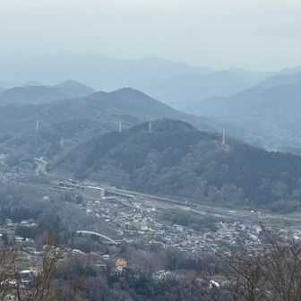 今日はお天気が悪いけど十分景色を楽しめます。