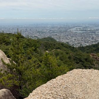 万物相から西宮・大阪・生駒山方面