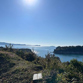 ここが砲台跡らしいです