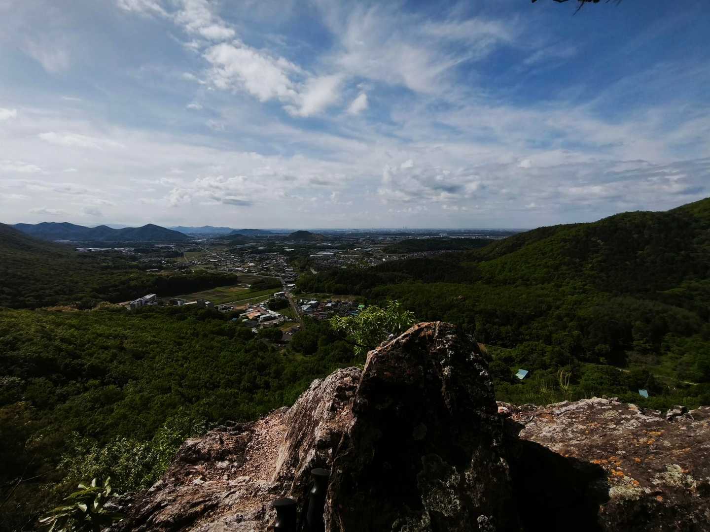 槍を入れて濃尾平野