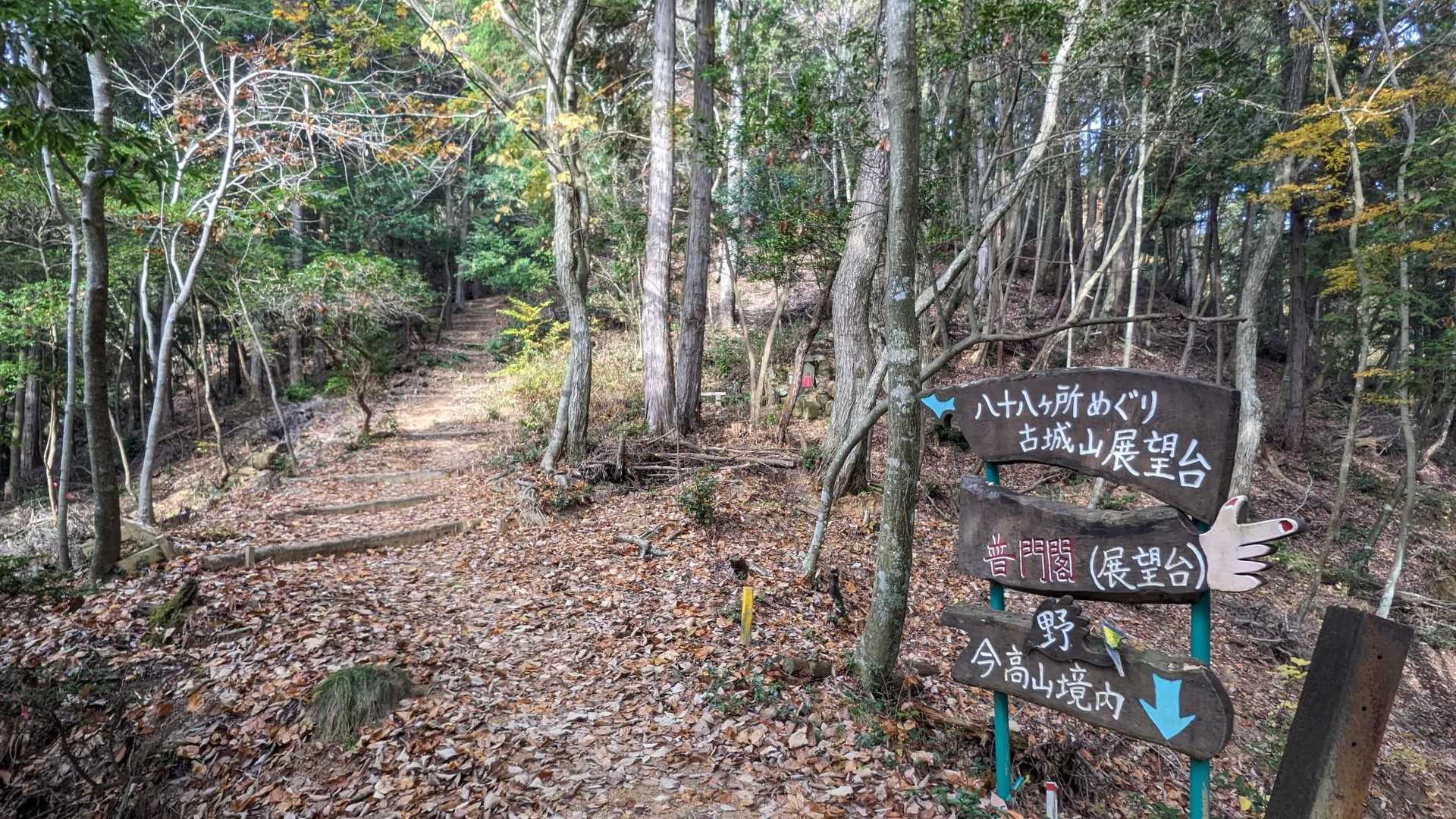 『野』付け足し👏😆👏
ここまでは写真のとおり歩きやすい道が続いていたからスニーカー👟でも大丈夫そうです👍