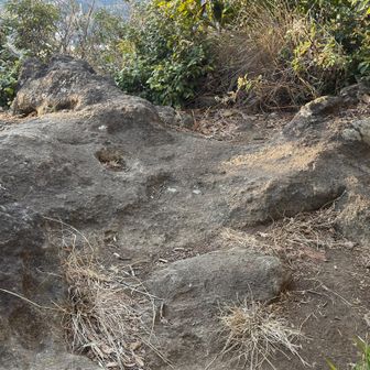 三角点。神武寺山山頂