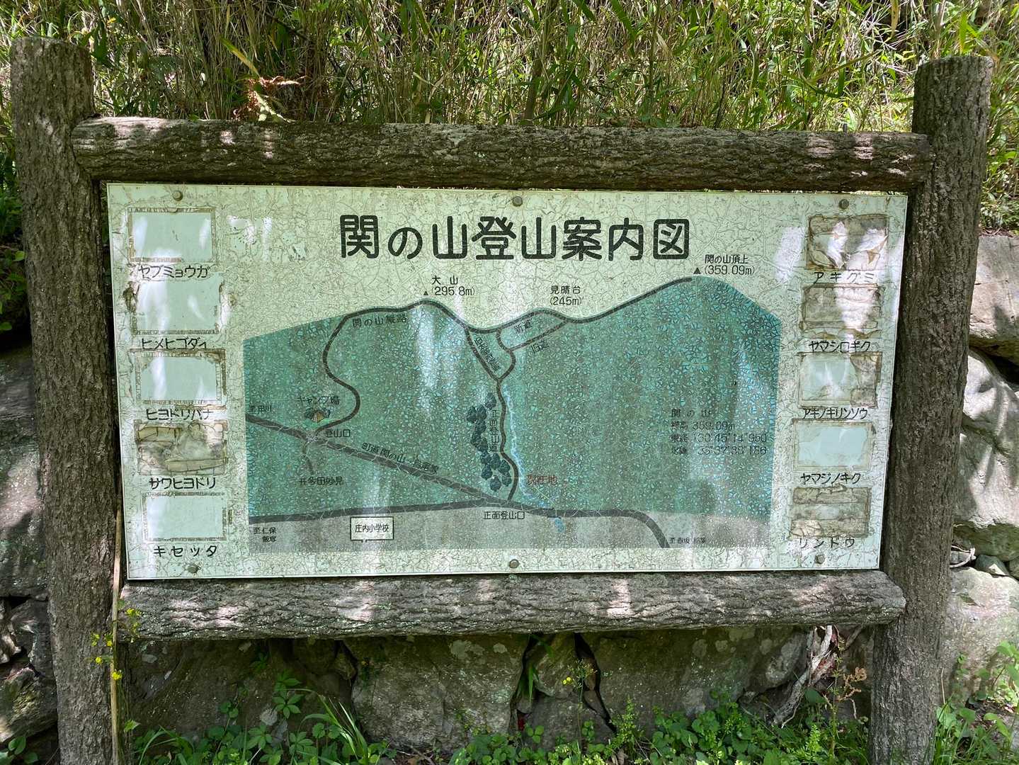 関の山登山口-関の山-大山 周回コースの写真