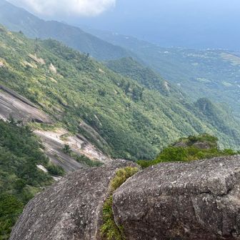 山頂からの景色