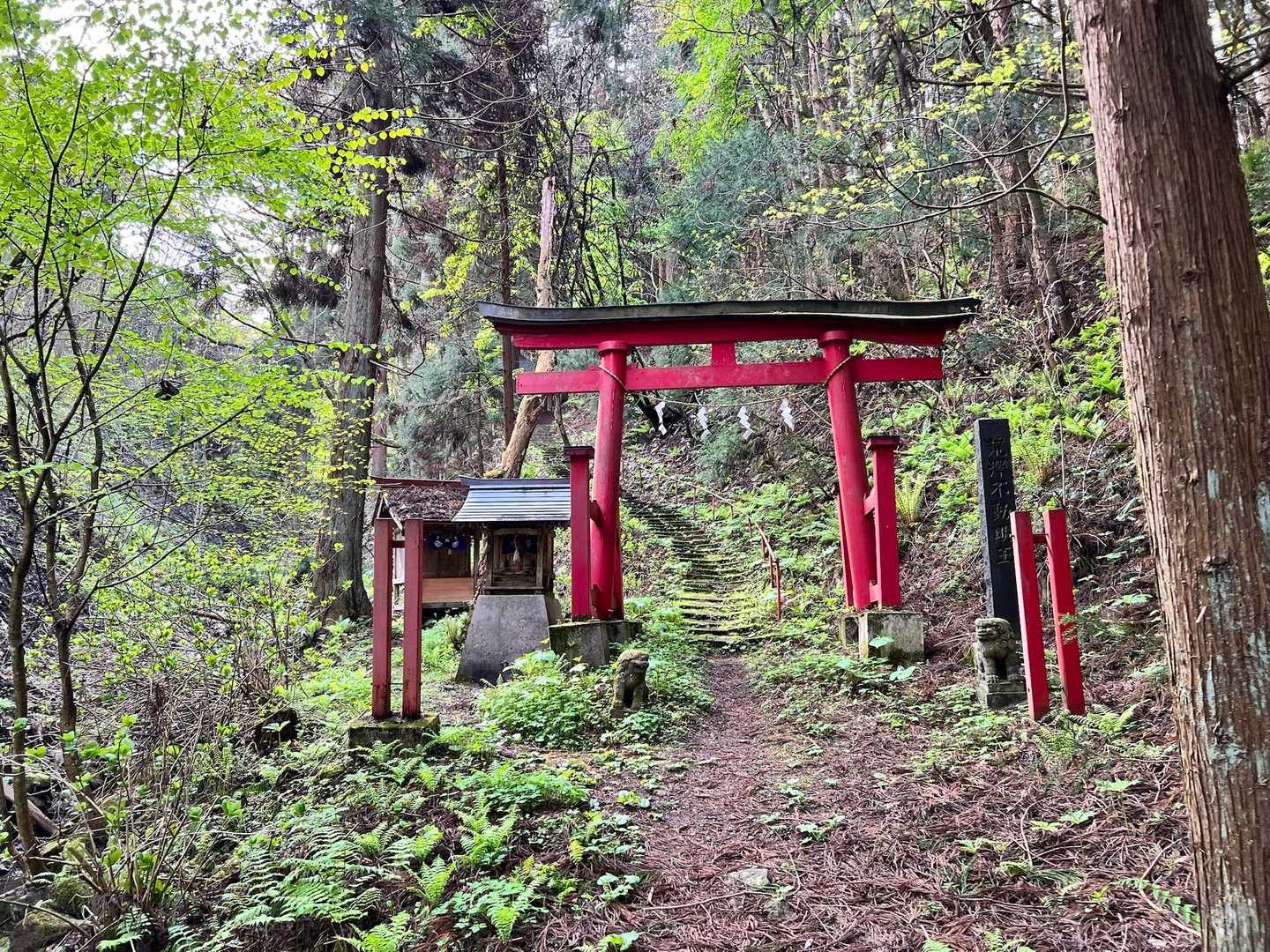 名久井岳登山口-月山-名久井岳 往復コースの写真