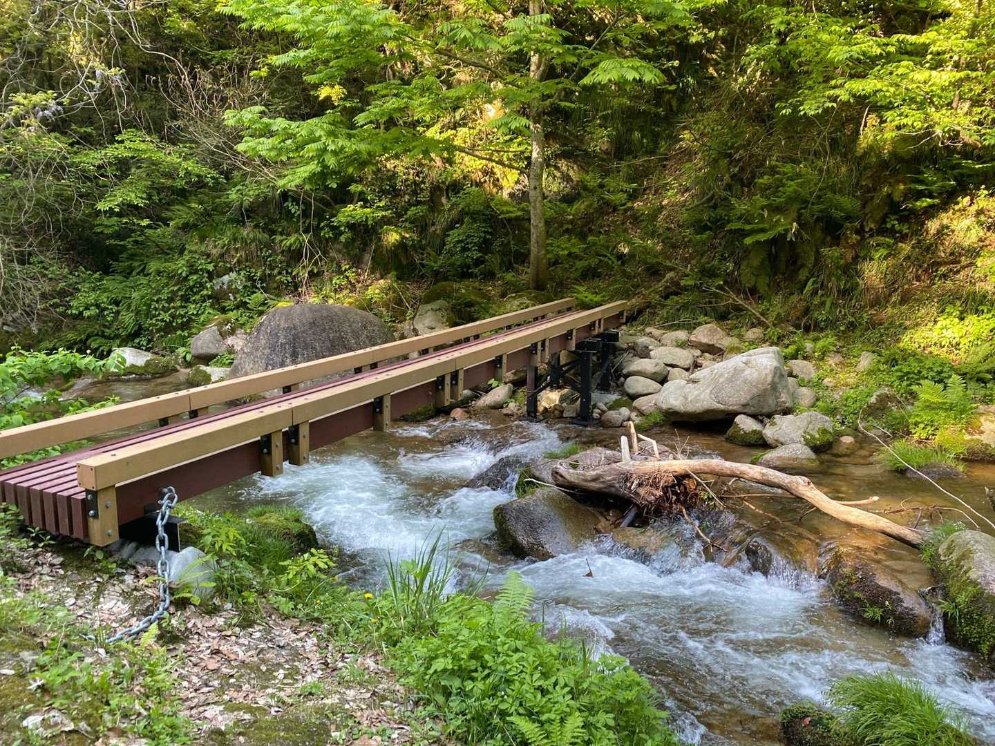 松平山（魚止めの滝登山口）の写真
