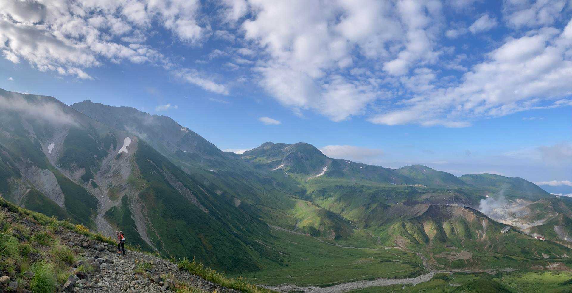 真砂岳〜立山三山〜浄土山〜地獄谷