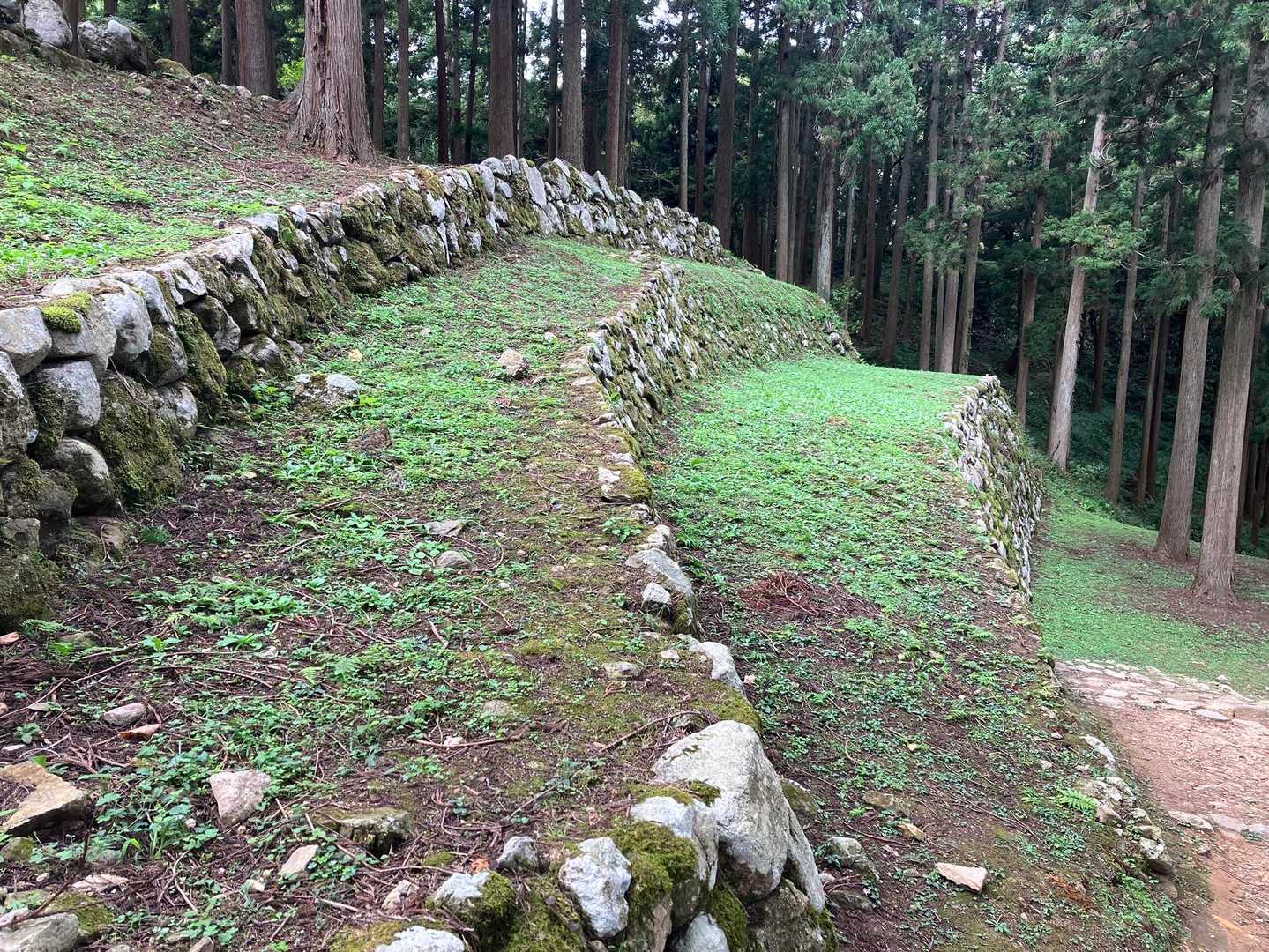 桜馬場の石垣