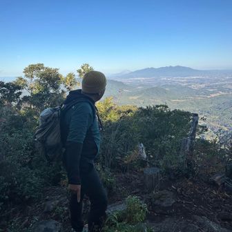 故郷を離れて、久しぶりに高隈山山系