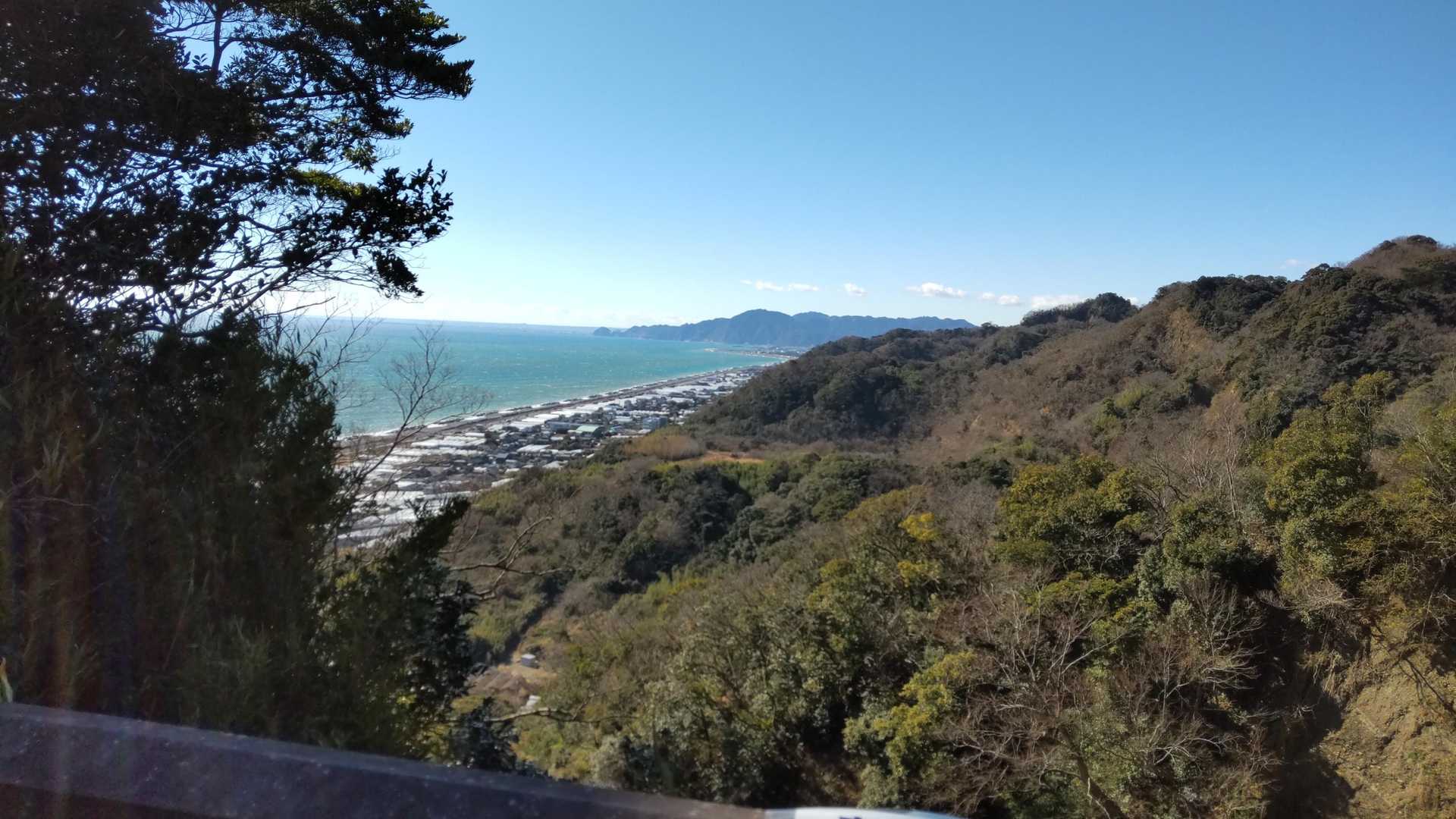 焼津を望む