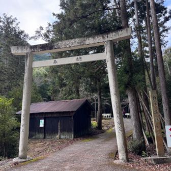 ここから山に入っていく⛰️
