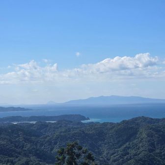 案内板によると大島、利島、式根島、神津島、新島かな？