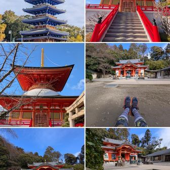 中山寺境内。

中山寺奥之院。