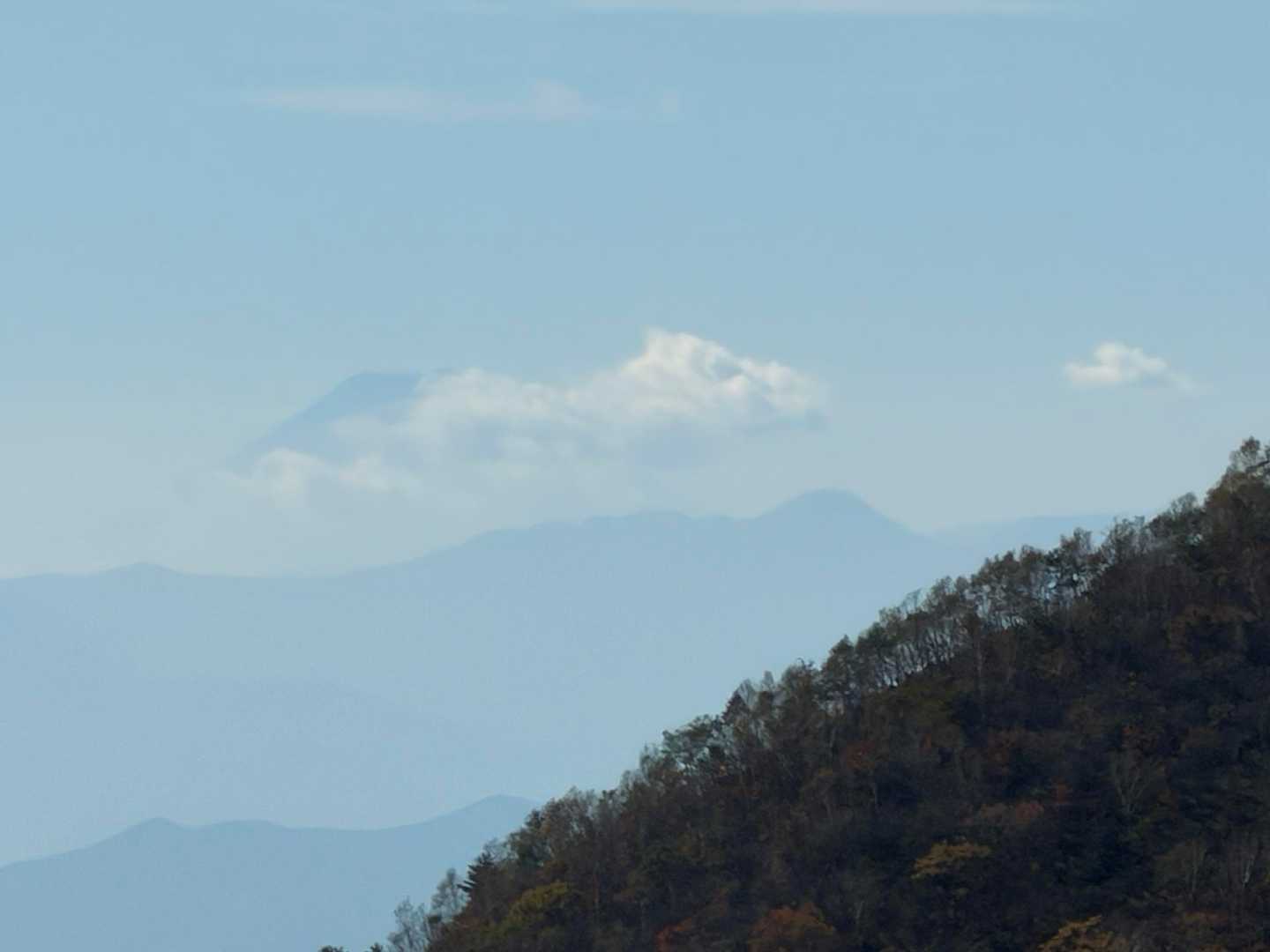 ちらっとだけ、富士山🗻❗️