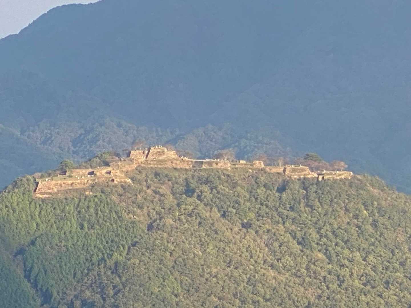 相方から送られてきた現在の竹田城跡🏯