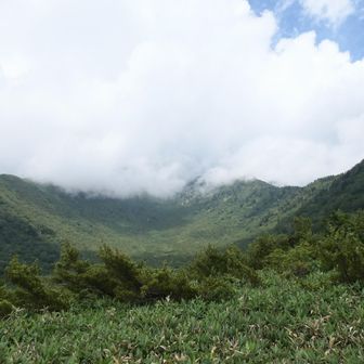 山はガスガス