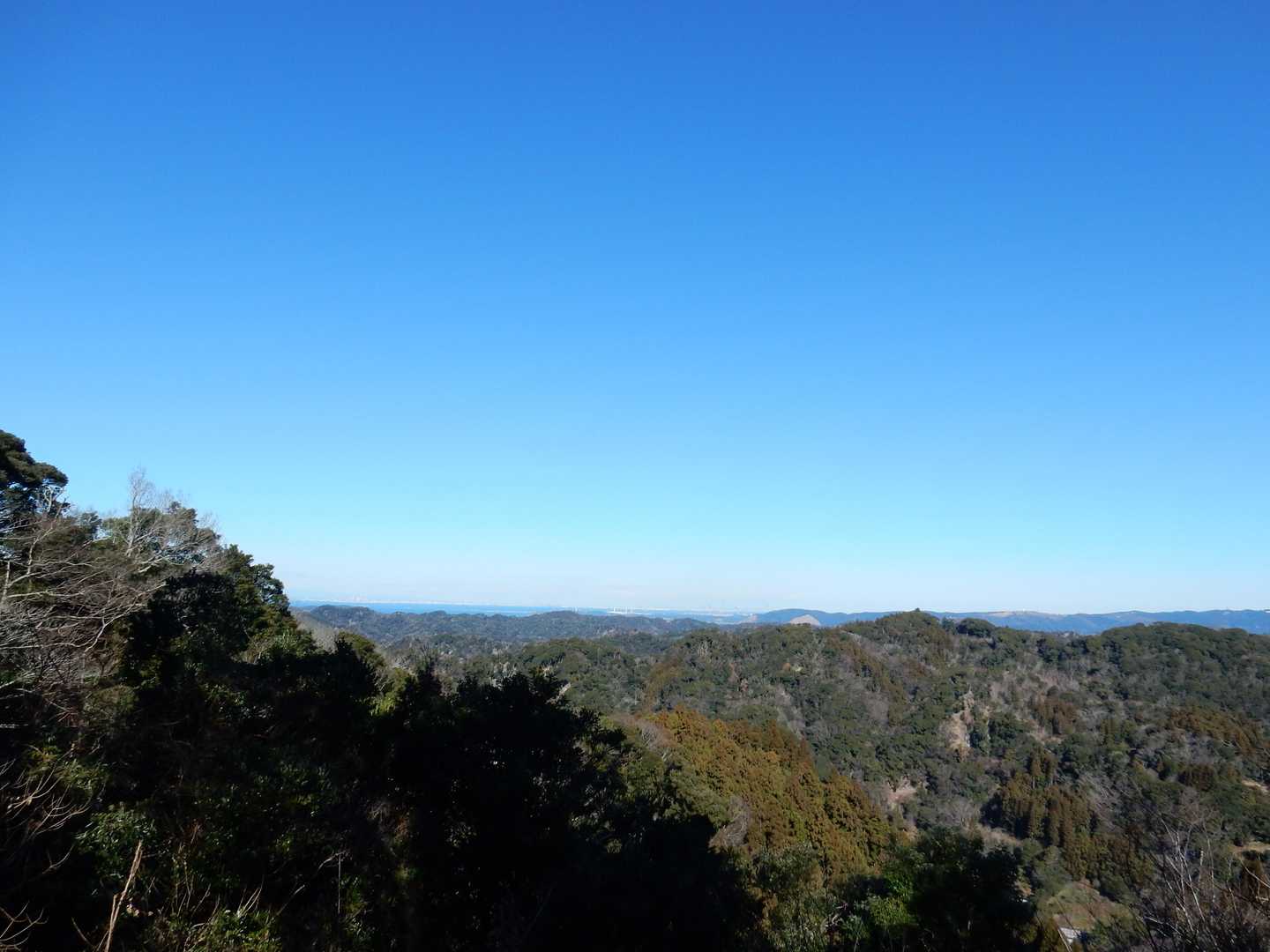 大崩バス停-津森山-人骨山 周回コースの写真