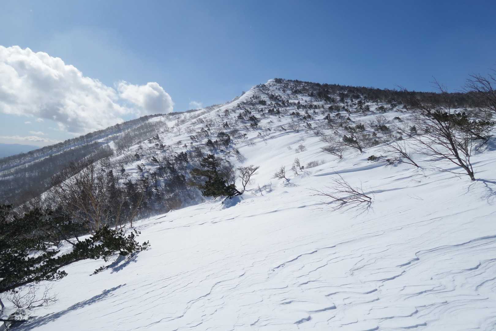奥岳-薬師岳-安達太良山 往復コースの写真