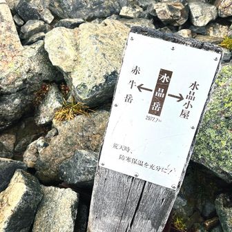 まずは南峰