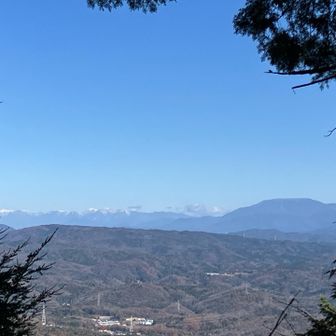 中アルプスと恵那山👀