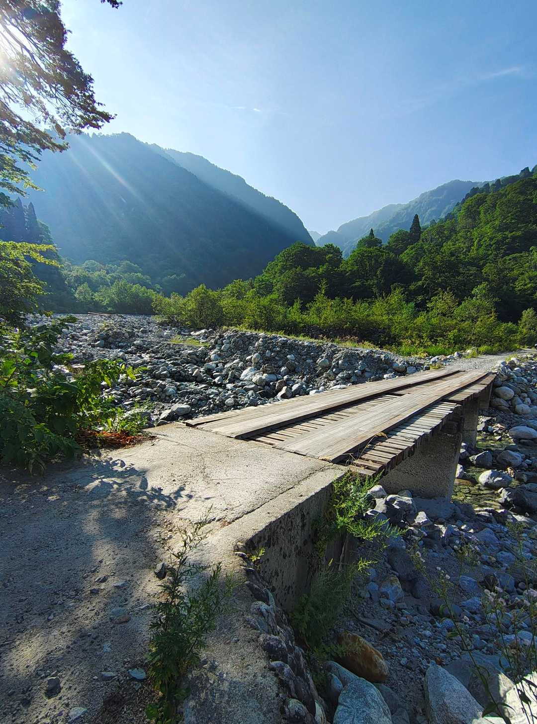 中山遊歩道登山口-中山-クズバ山-剱岳早月尾根登山口 周回コースの写真
